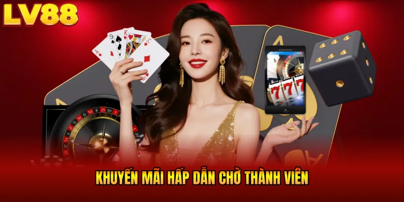 Khuyến mãi hấp dẫn chờ thành viên