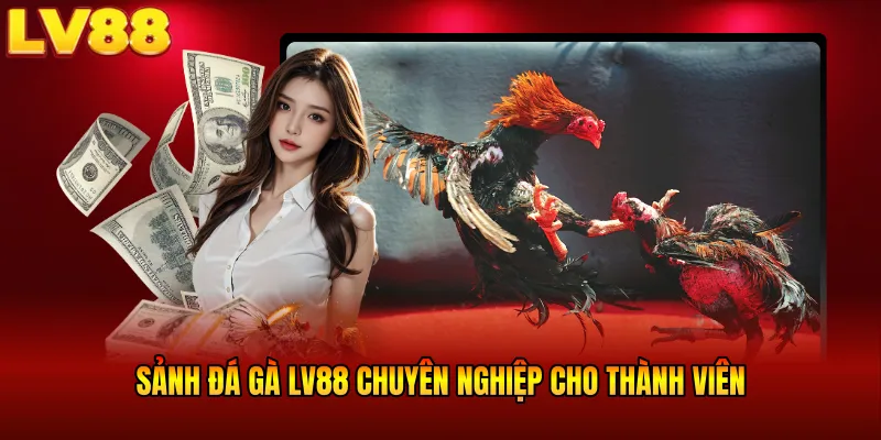 Sảnh đá gà LV88 chuyên nghiệp cho thành viên