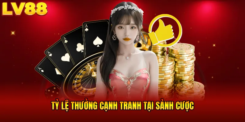 Tỷ lệ thưởng cạnh tranh tại sảnh cược